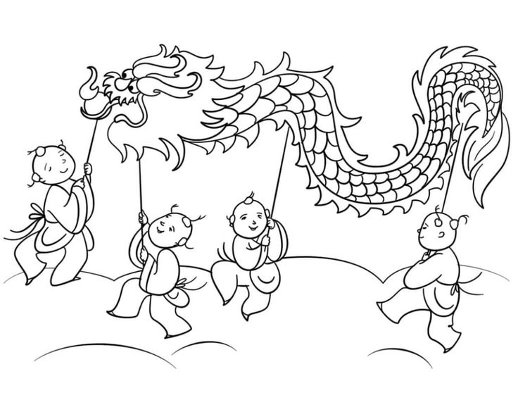 Chinese new year lion dance coloring page dance coloring pages coloring pages lion coloring pages