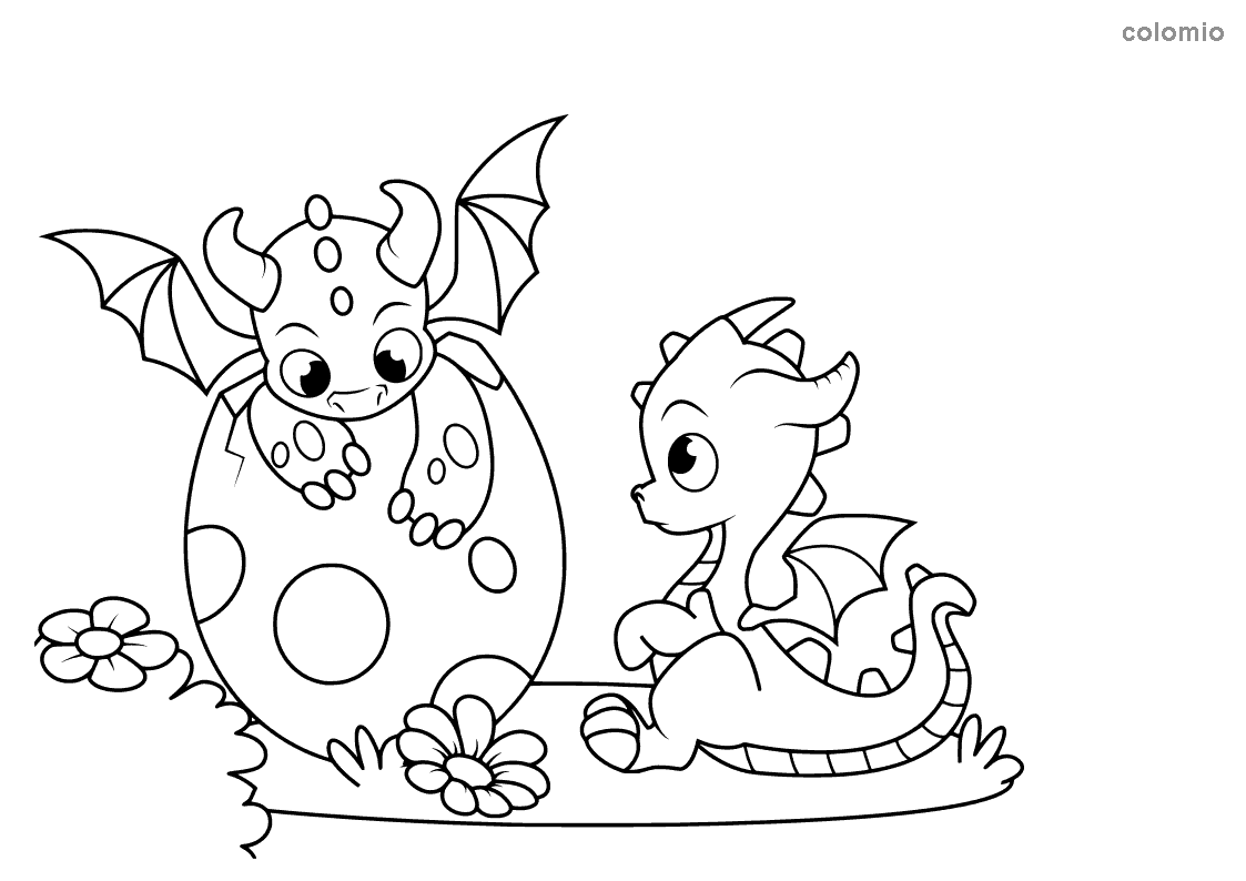 Dragons coloring pages free printable dragon coloring sheets