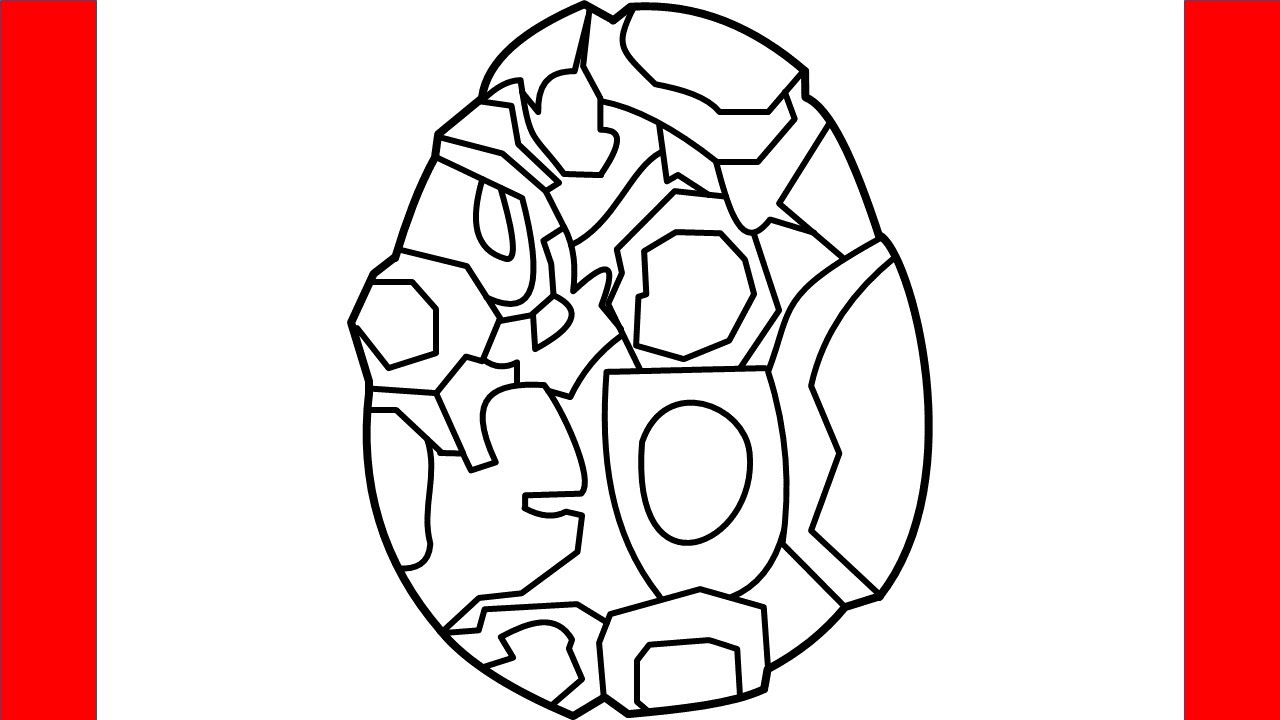 How to draw terra dragon egg from dragon city