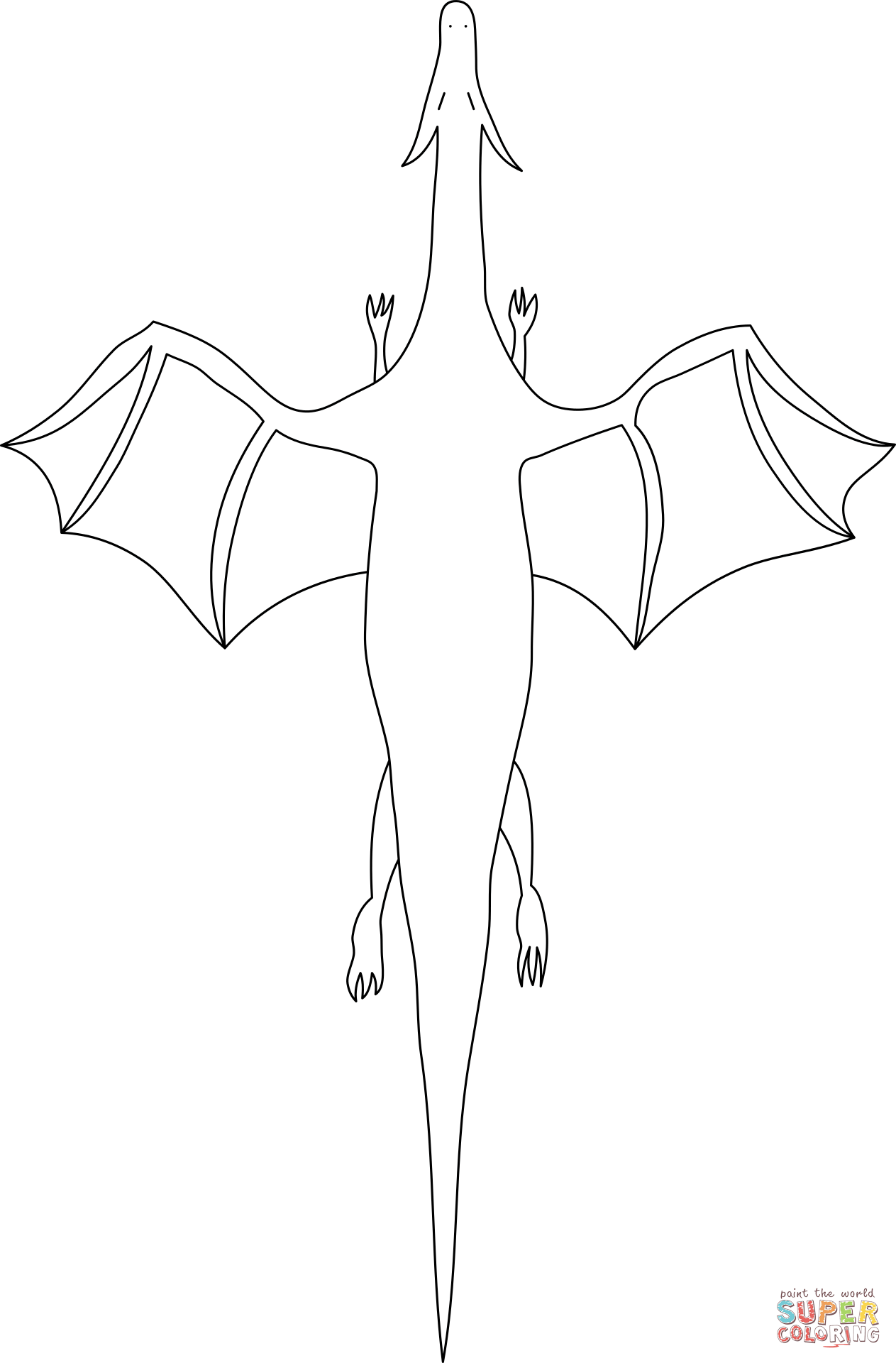 Flying dragon coloring page free printable coloring pages