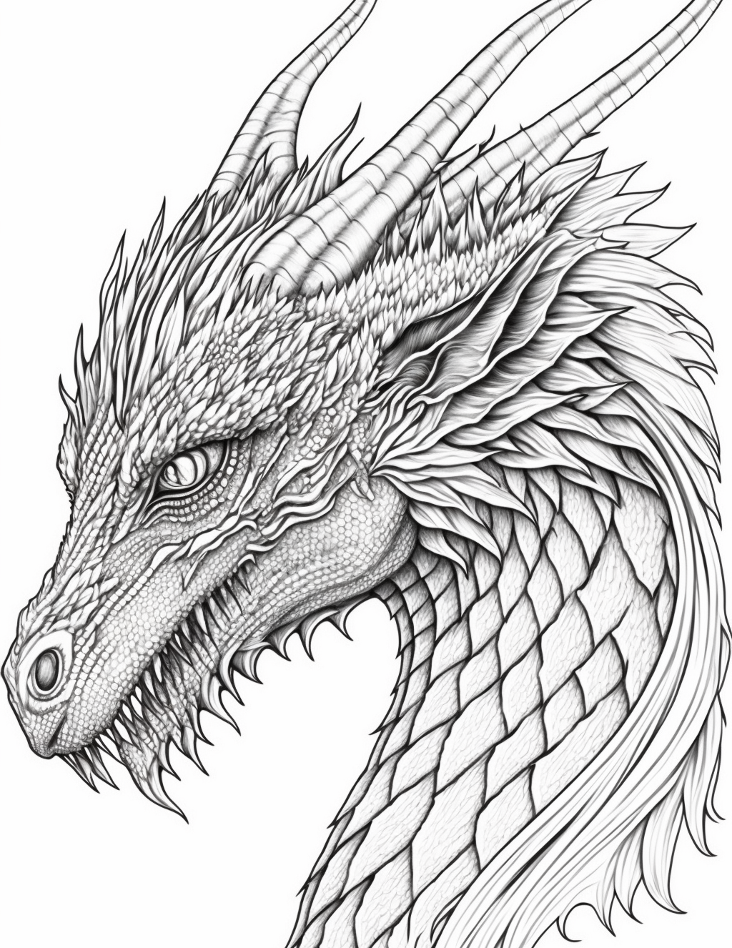 Dragon coloring pages for kids adults made by teachers