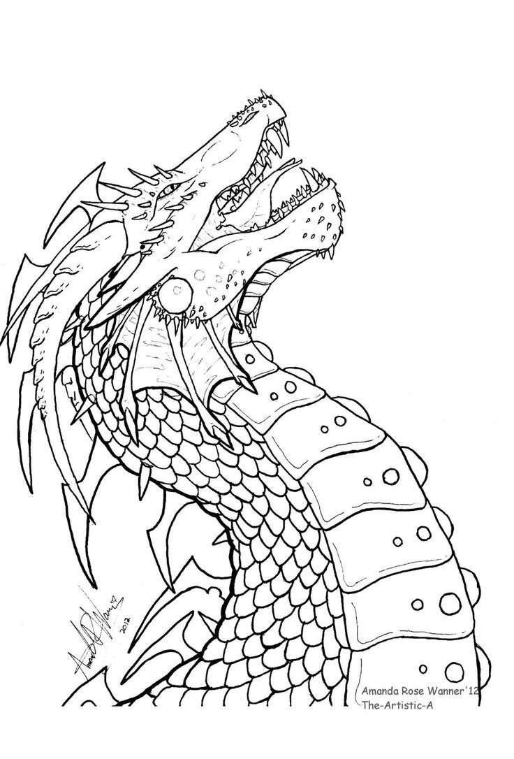 Dragon head dragon coloring page dragon pictures to color dragon drawing