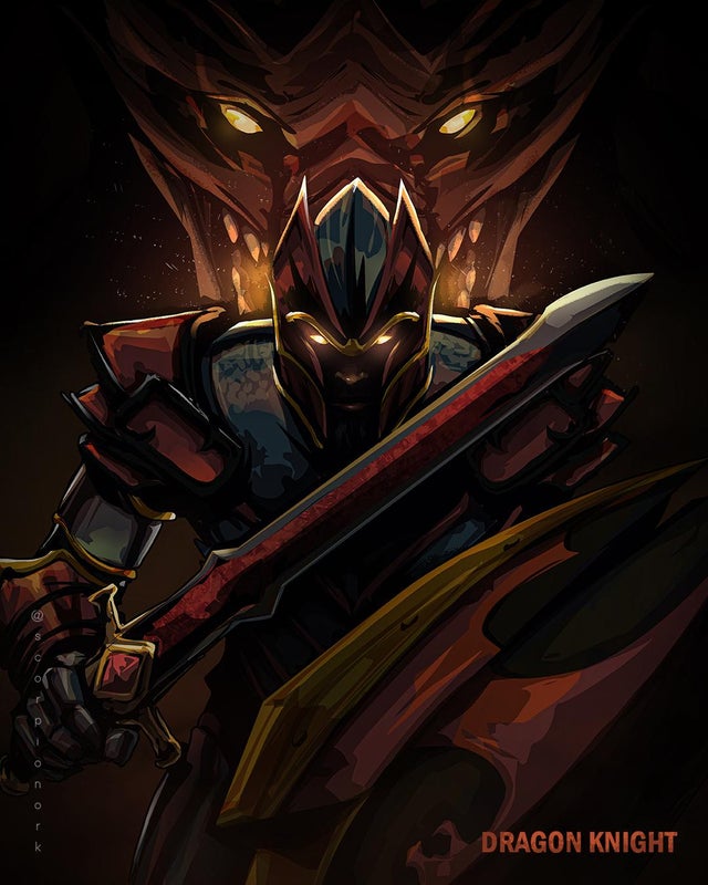 Dragon knight fan art insta followers post rdota