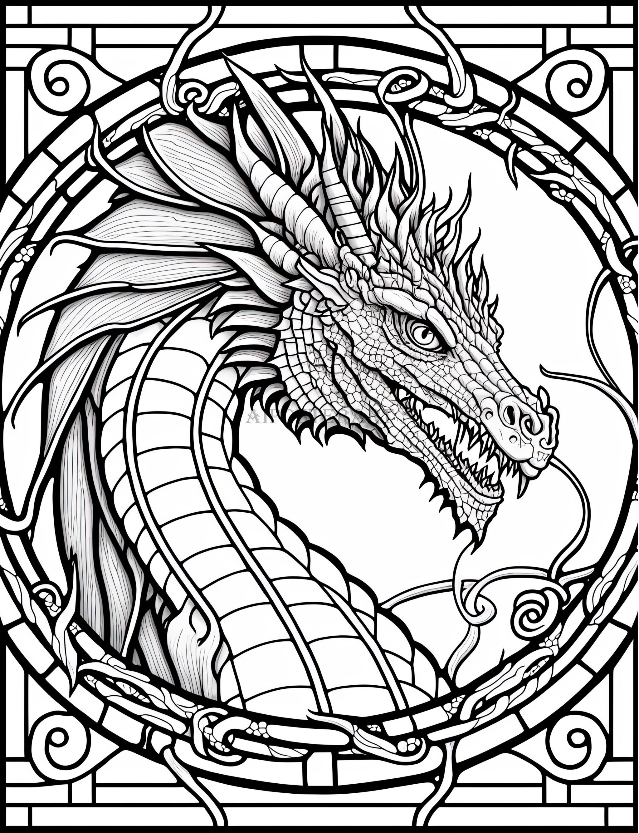 Dragon head coloring download printable adult coloring page printable dragon coloring sheet mythical coloring download dragon head