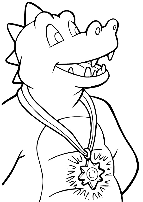 Dragon tales coloring pages