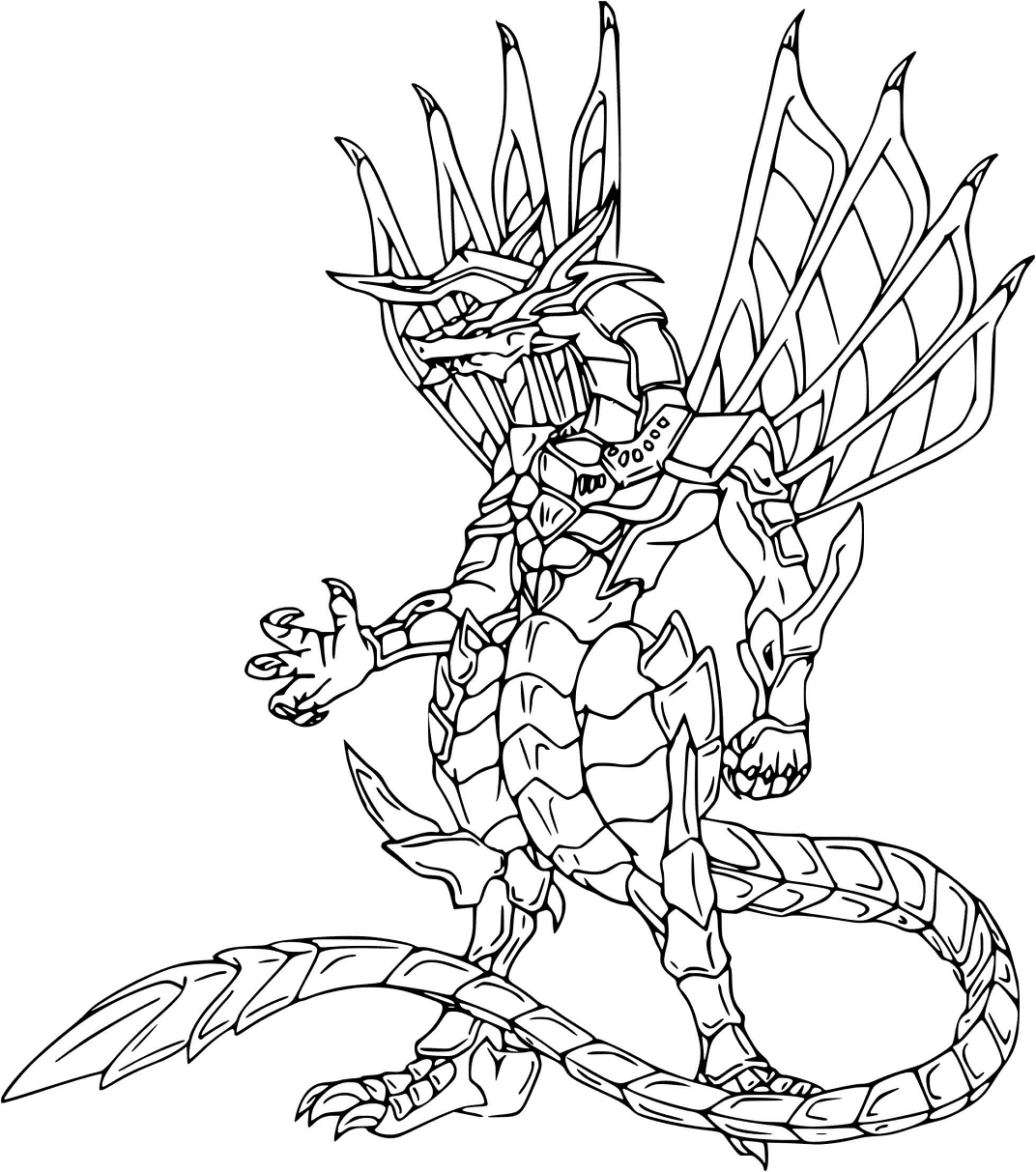 Bakugan coloring pages printable for free download