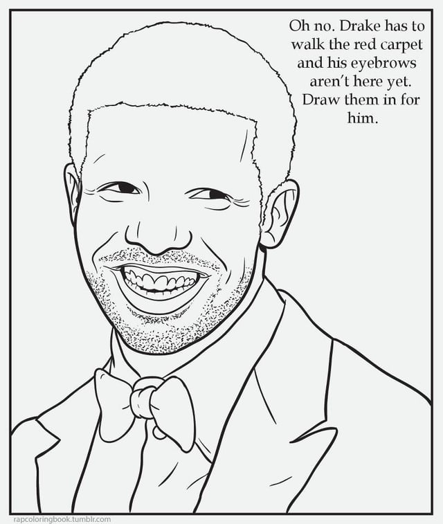 Drake coloring book rhiphopimages