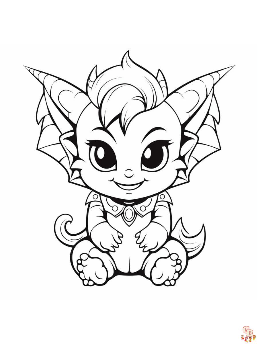 Printable devil coloring pages free for kids and adults