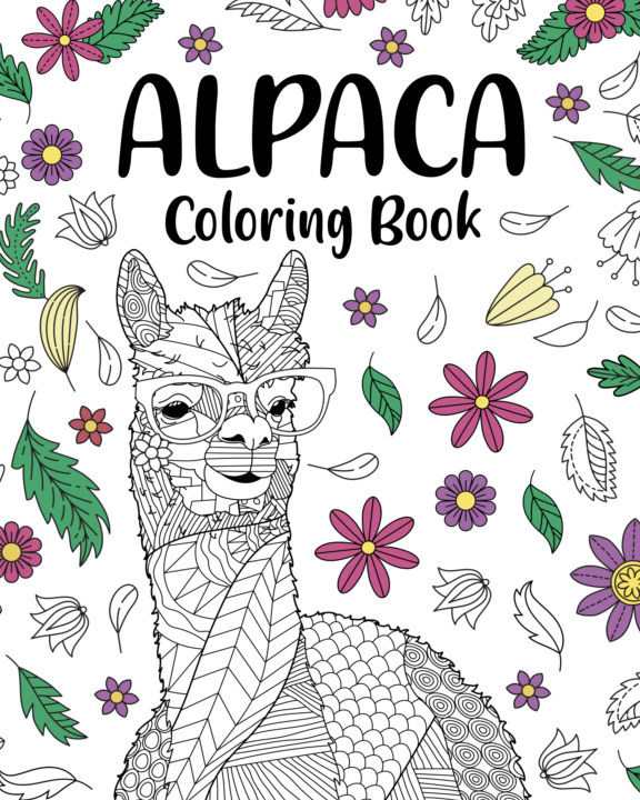 Alpa coloring book de paperland livres nada