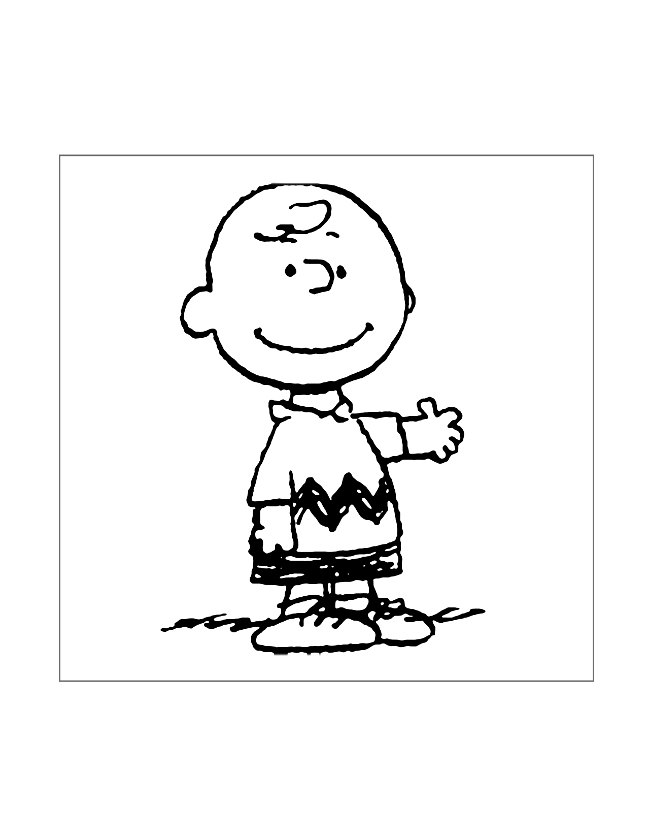 Charlie brown pages â printable pages