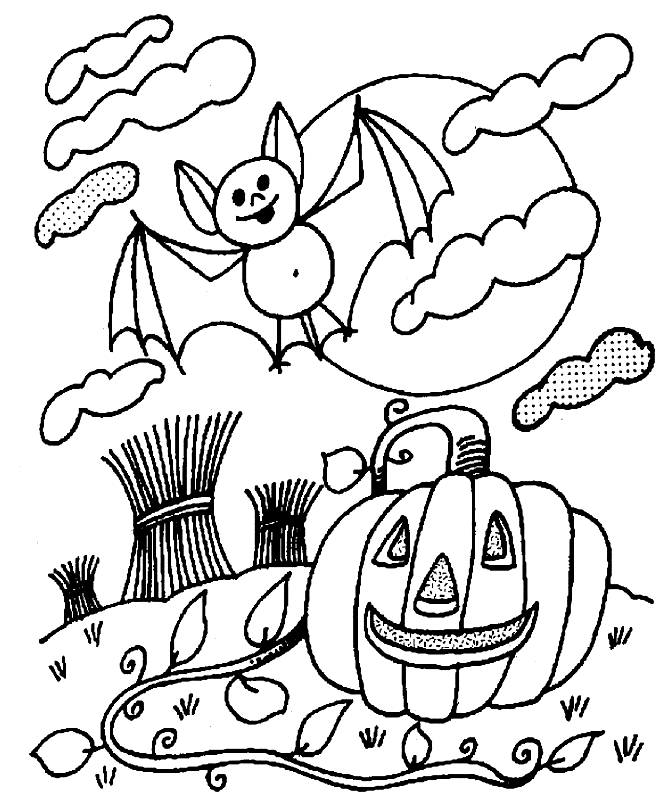 Halloween bats coloring pages printable for free download