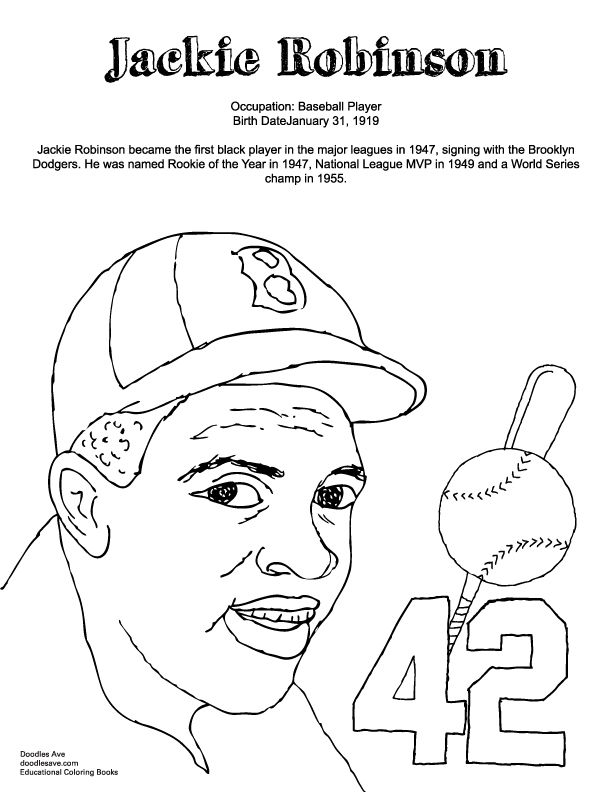 Jackie robinson jackie robinson black history month crafts february black history