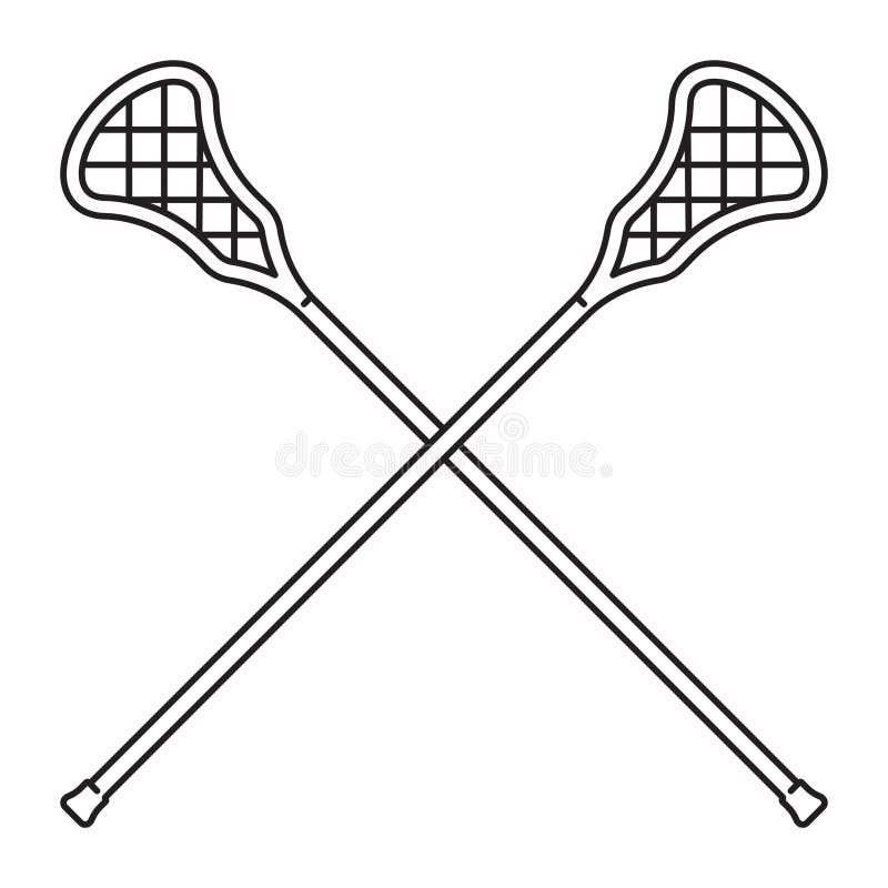 Lacrosse stick stock illustrations â lacrosse stick stock illustrations vectors clipart