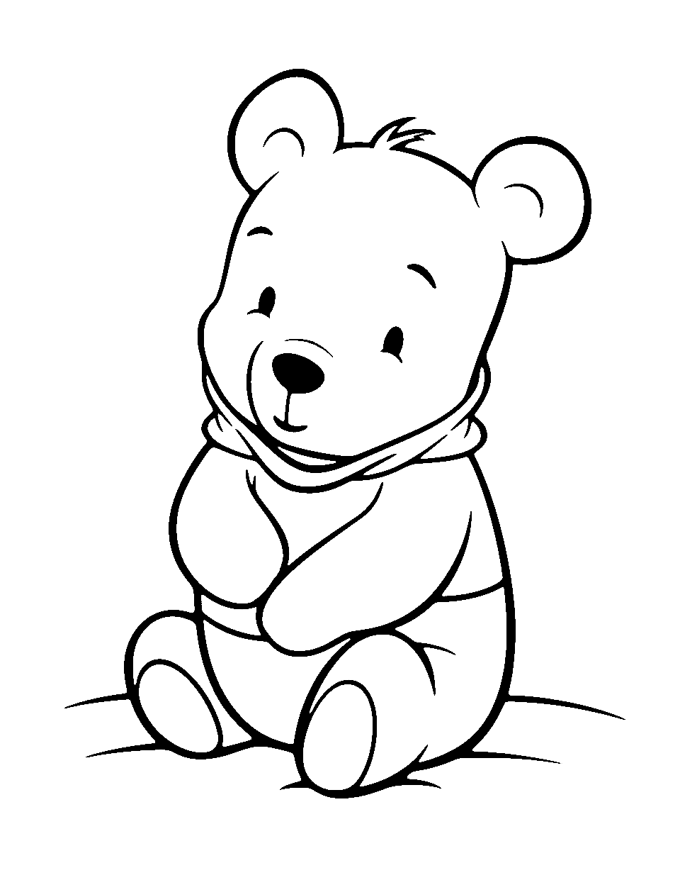 Winnie the pooh coloring pages free printables