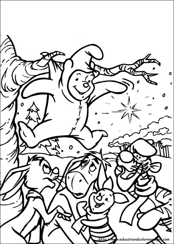 Winnie the pooh coloring pages