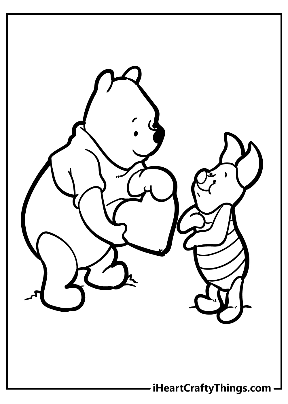 Winnie the pooh coloring pages free printables