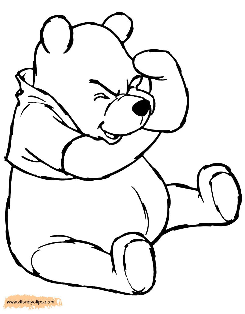 Misc winnie the pooh coloring pages