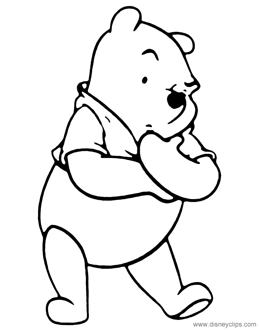 Misc winnie the pooh coloring pages