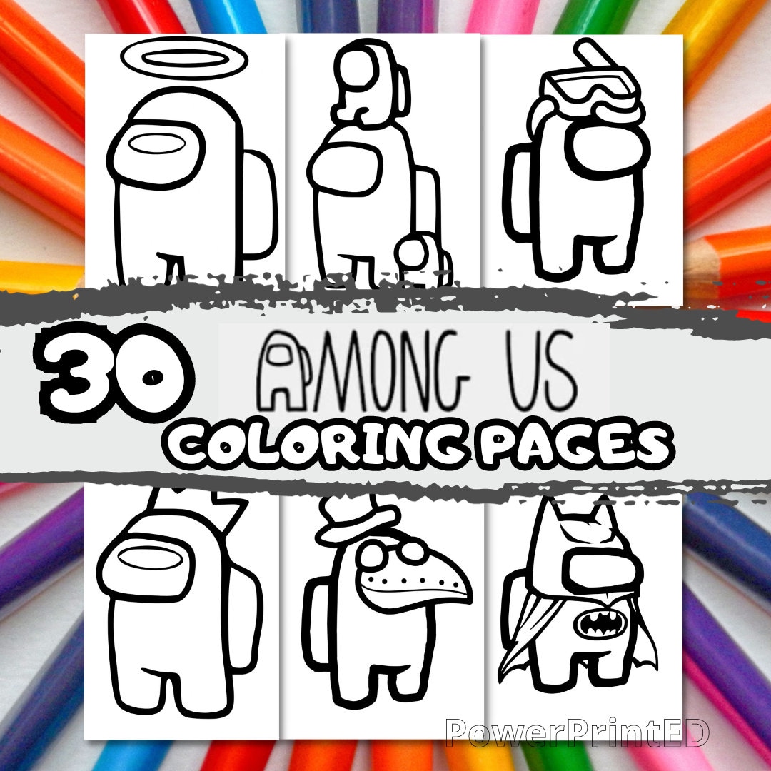 Among us coloring pages among us printable pagesa format for childrens creativity kid coloring pages printable coloring pages download now