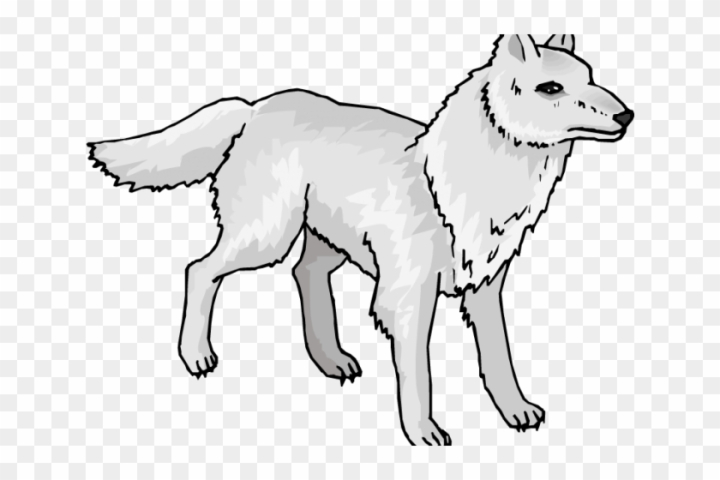 Free arctic wolf clipart svg