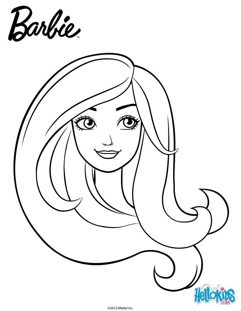 Barbie coloring pages