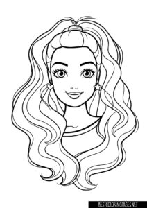 Barbie coloring pages