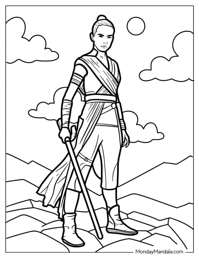 Star wars coloring pages free pdf printables