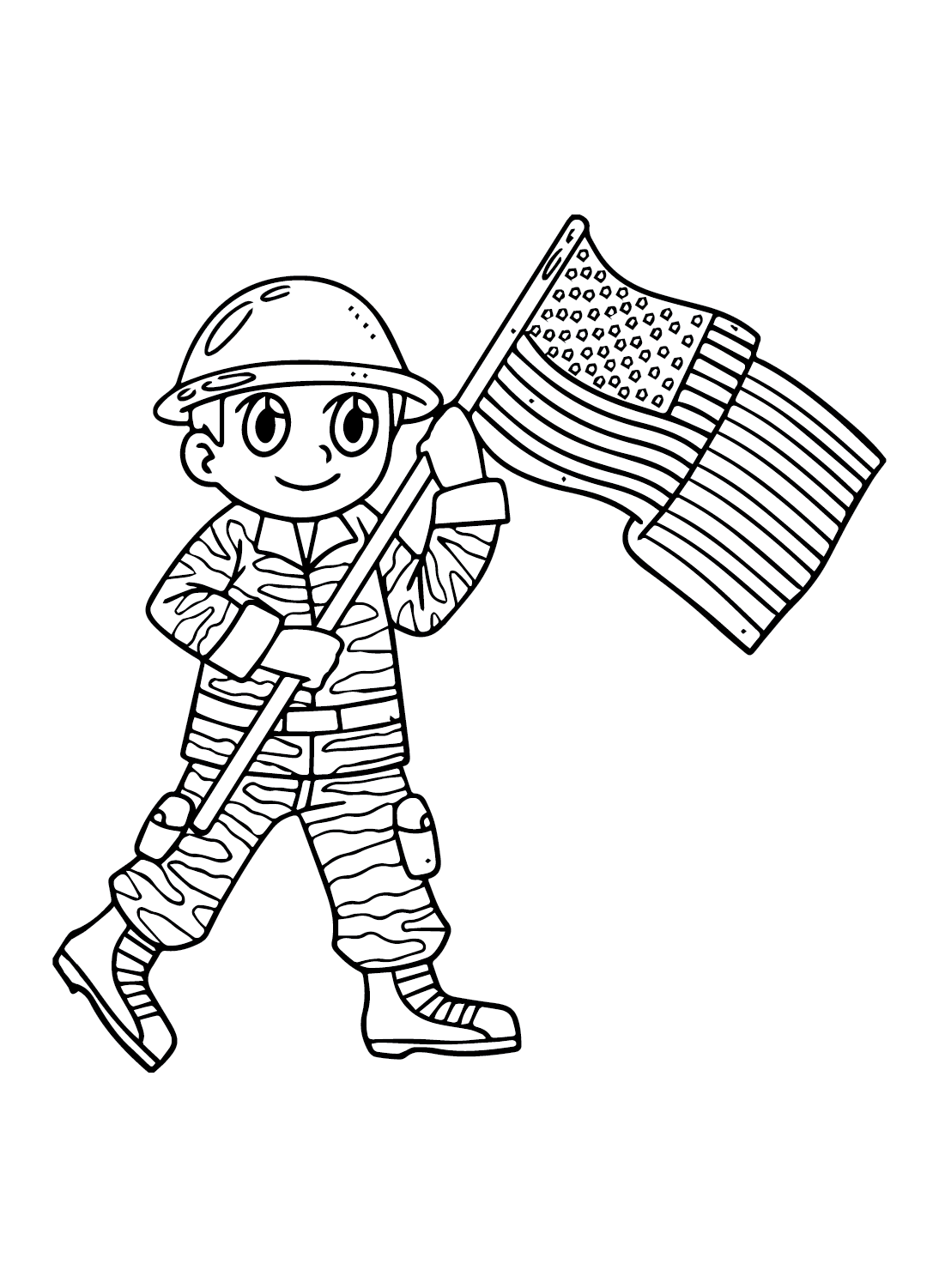 American flag coloring pages printable for free download