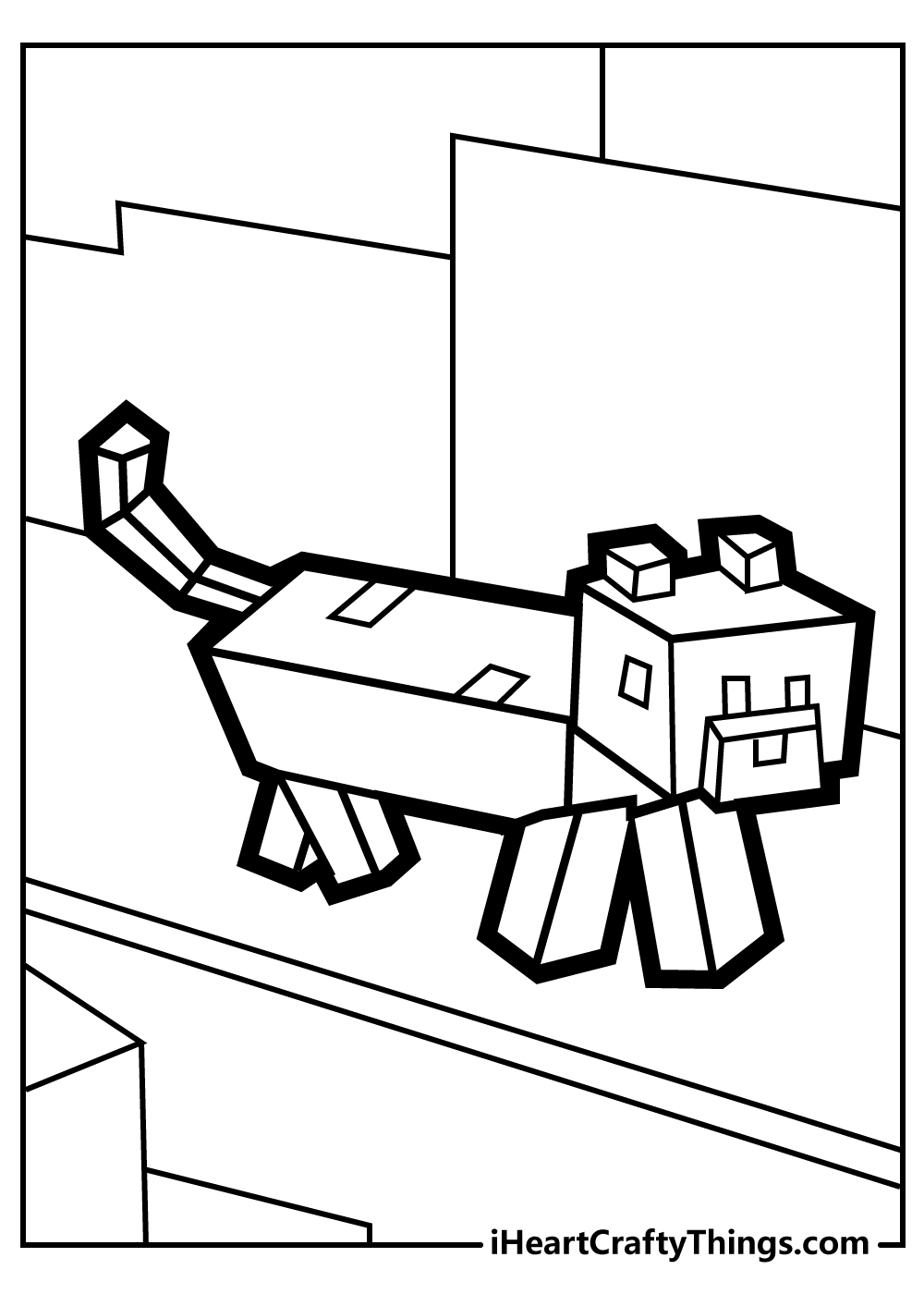 Minecraft coloring pages free printables