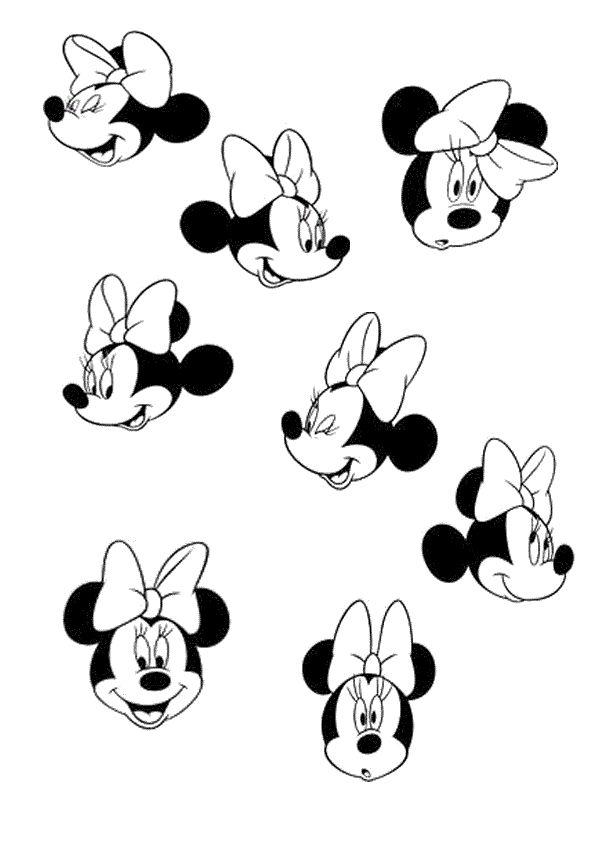 Free printable minnie mouse coloring pages for kids minnie mouse coloring pages mickey mouse art cartoon coloring pages