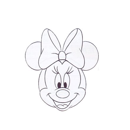 Minnie face mickey amp minnie minnie mouse mice and minnie pumpkin stencil minnie mouse