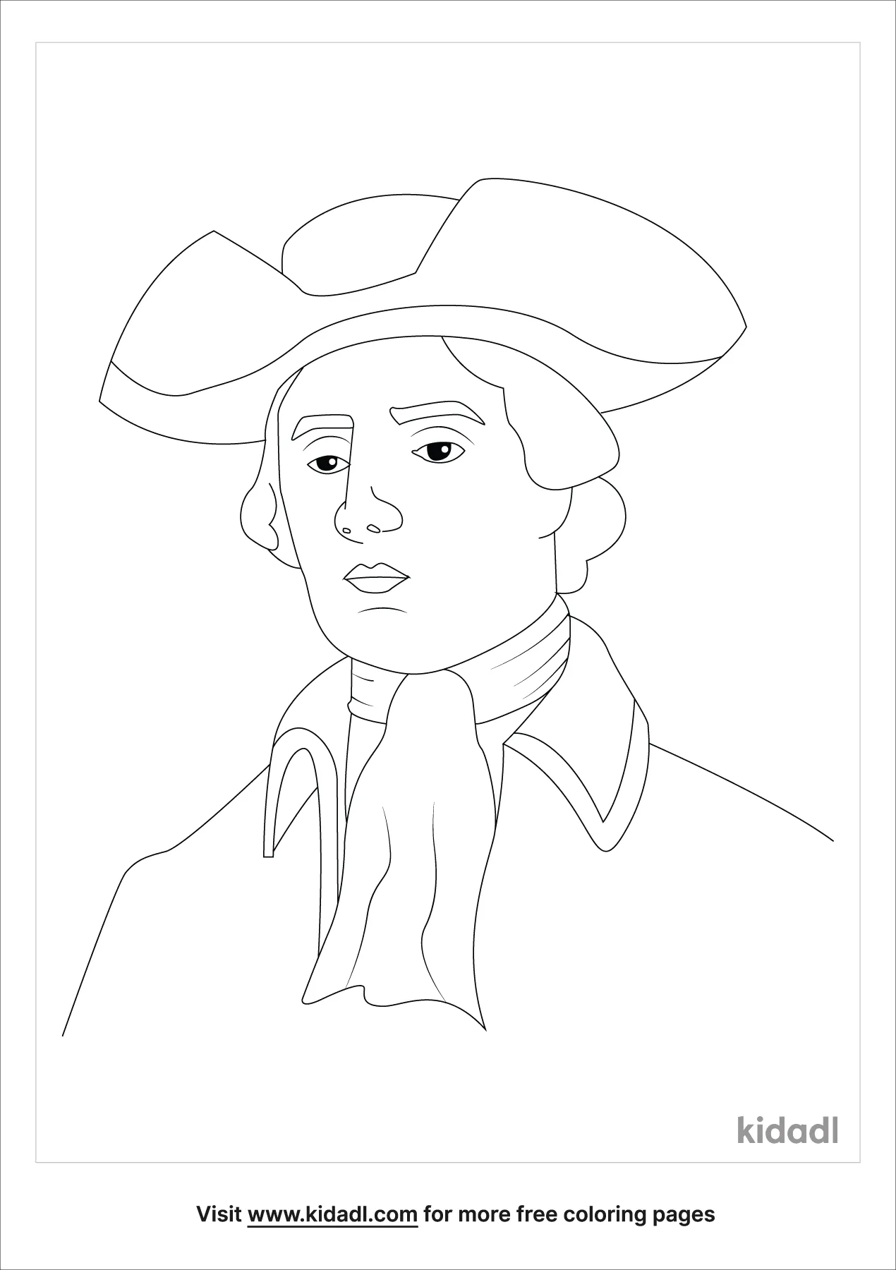 Free nathan hale coloring page coloring page printables