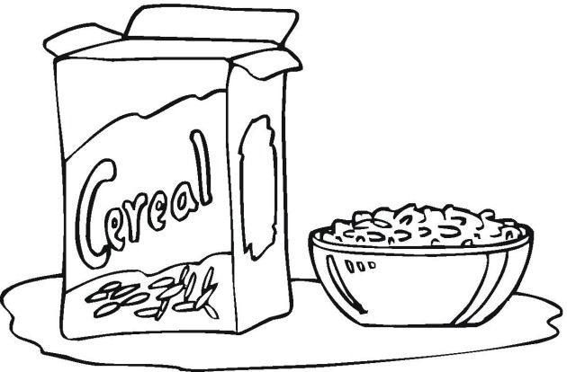 Cereal coloring pages free coloring pictures free coloring pages