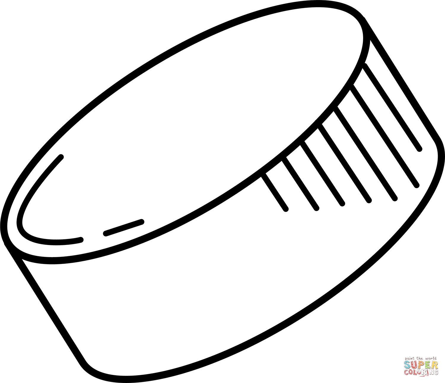 Hockey puck coloring page free printable coloring pages