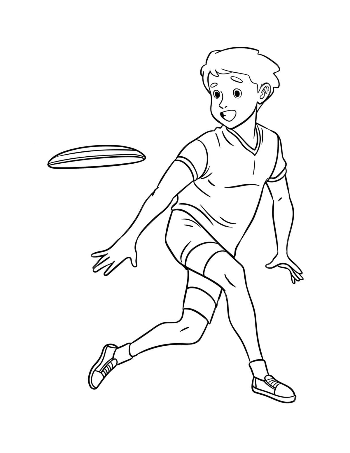 Frisbee isolated coloring page for kids colouring page outline hockey puck vector key drawing bee drawing ring drawing png and vector with transparent background for free download