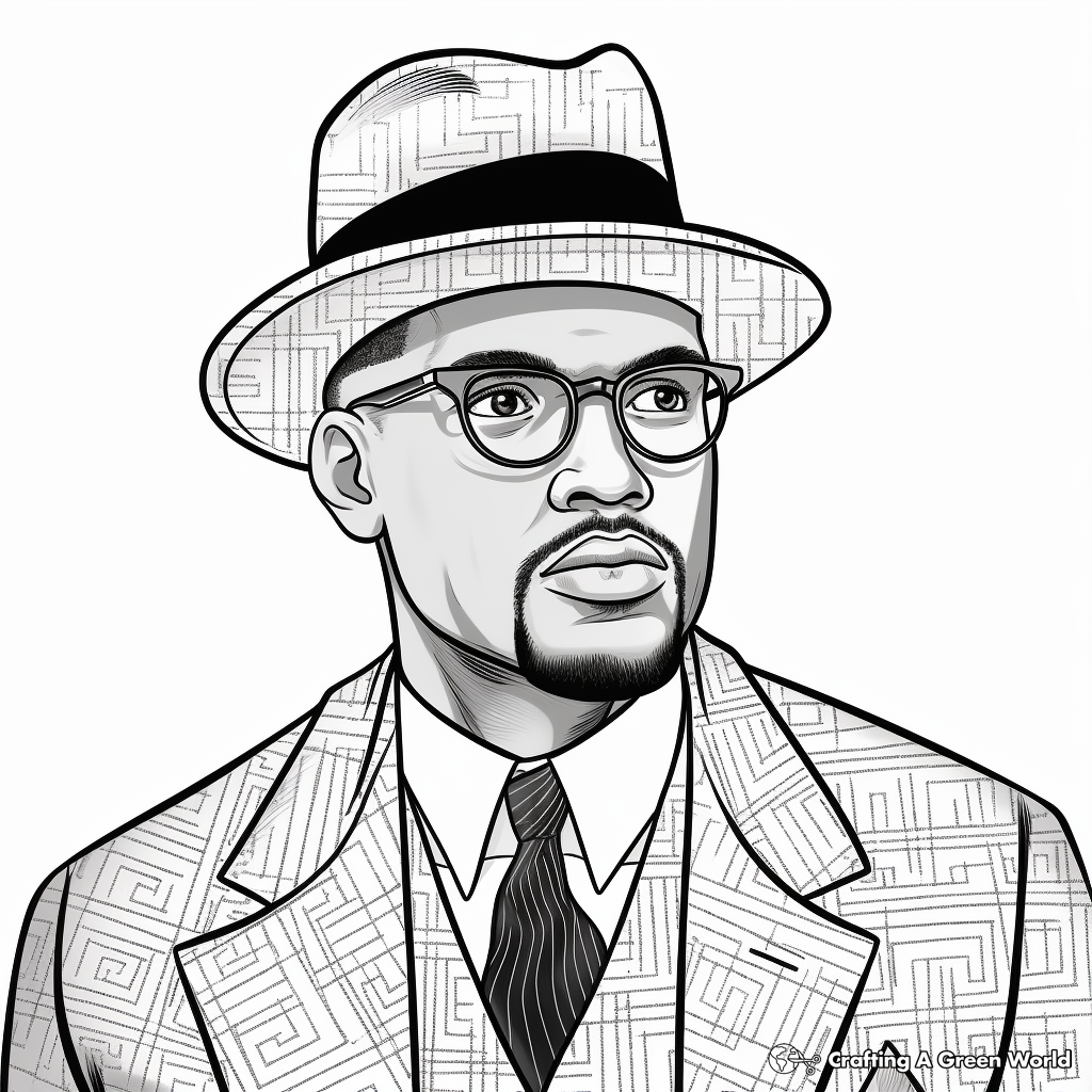 Black history month coloring pages