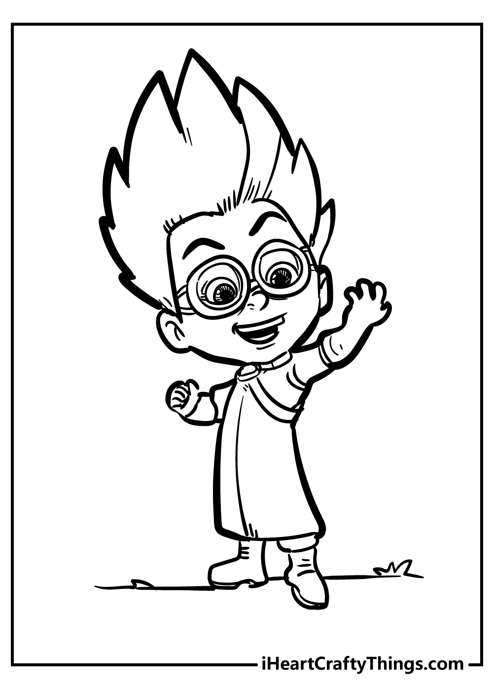 Pj masks coloring pages free printables