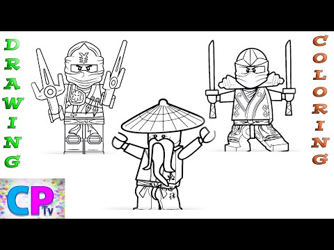 Lego ninjago coloring pages