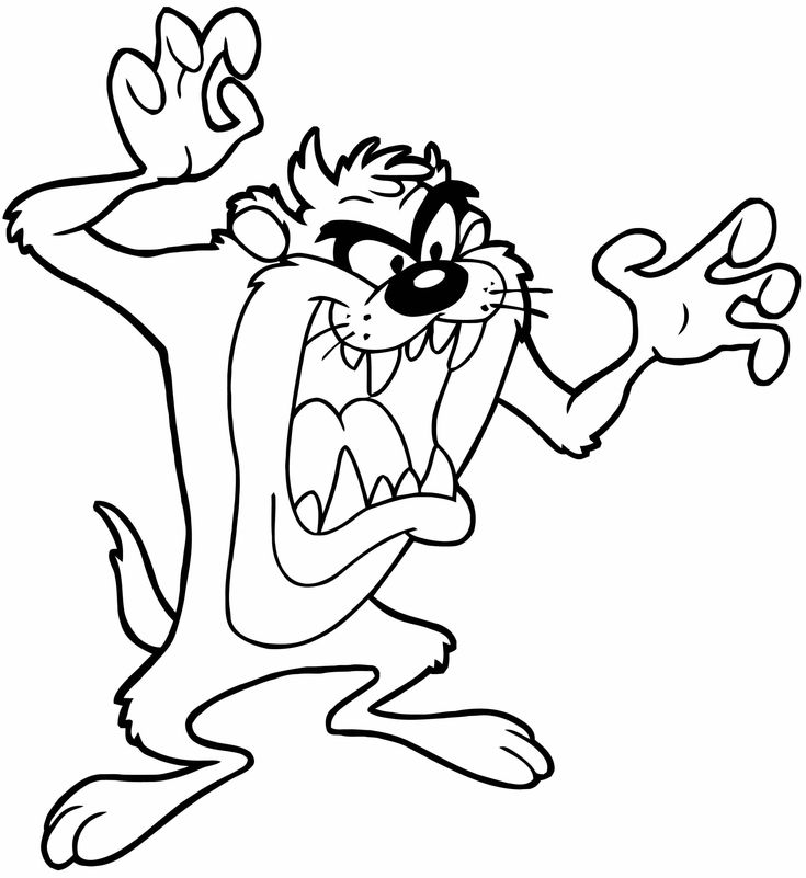 Looney tunes coloring pages pdf to print