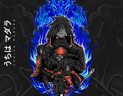 Madara uchiha projects photos videos logos illustrations and branding on