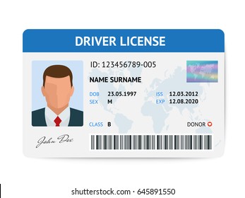 Drivers license images stock photos vectors