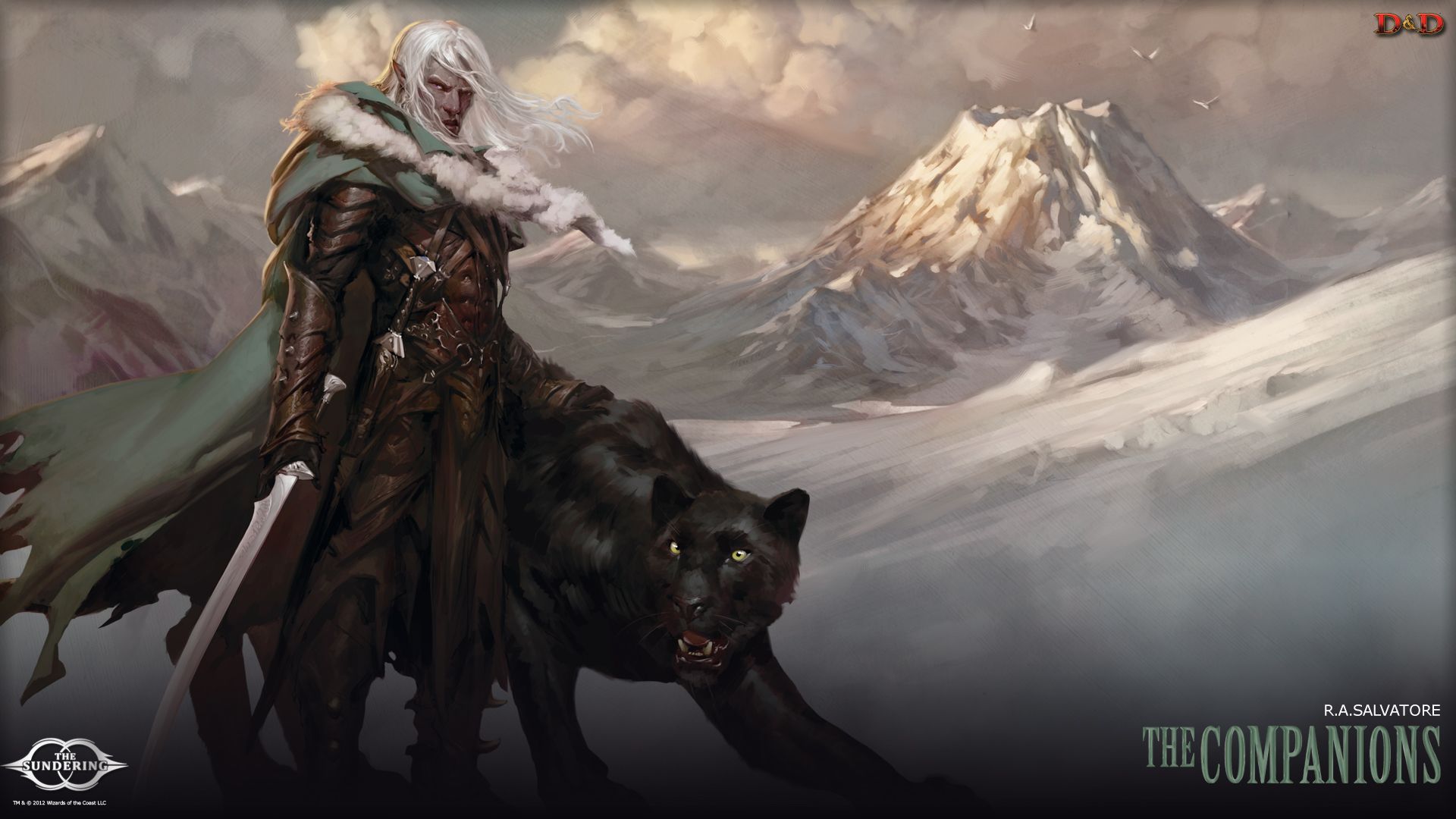 Drizzt wallpaper hd drizzt do urden fantasy art dark elf