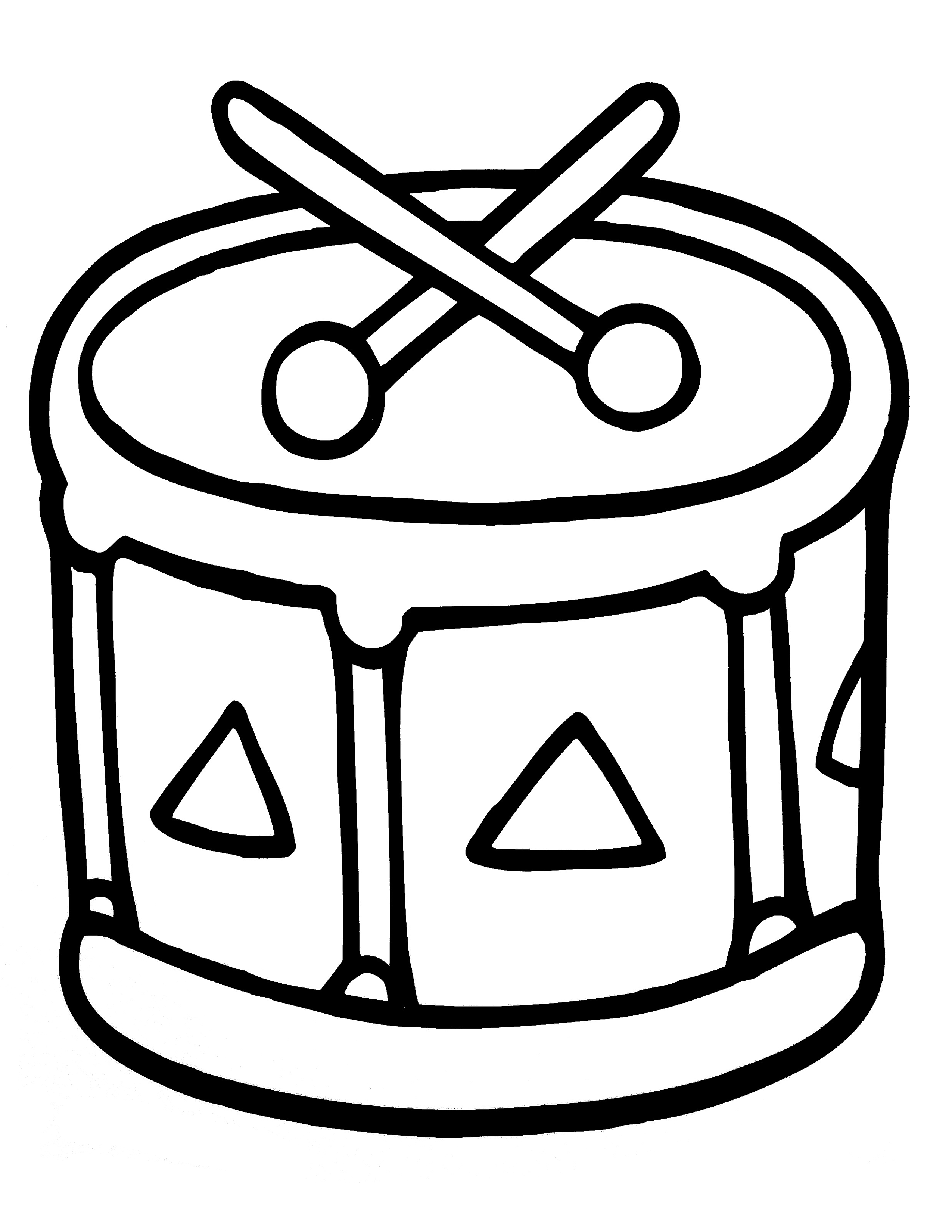 Drum coloring page â kimmi the clown