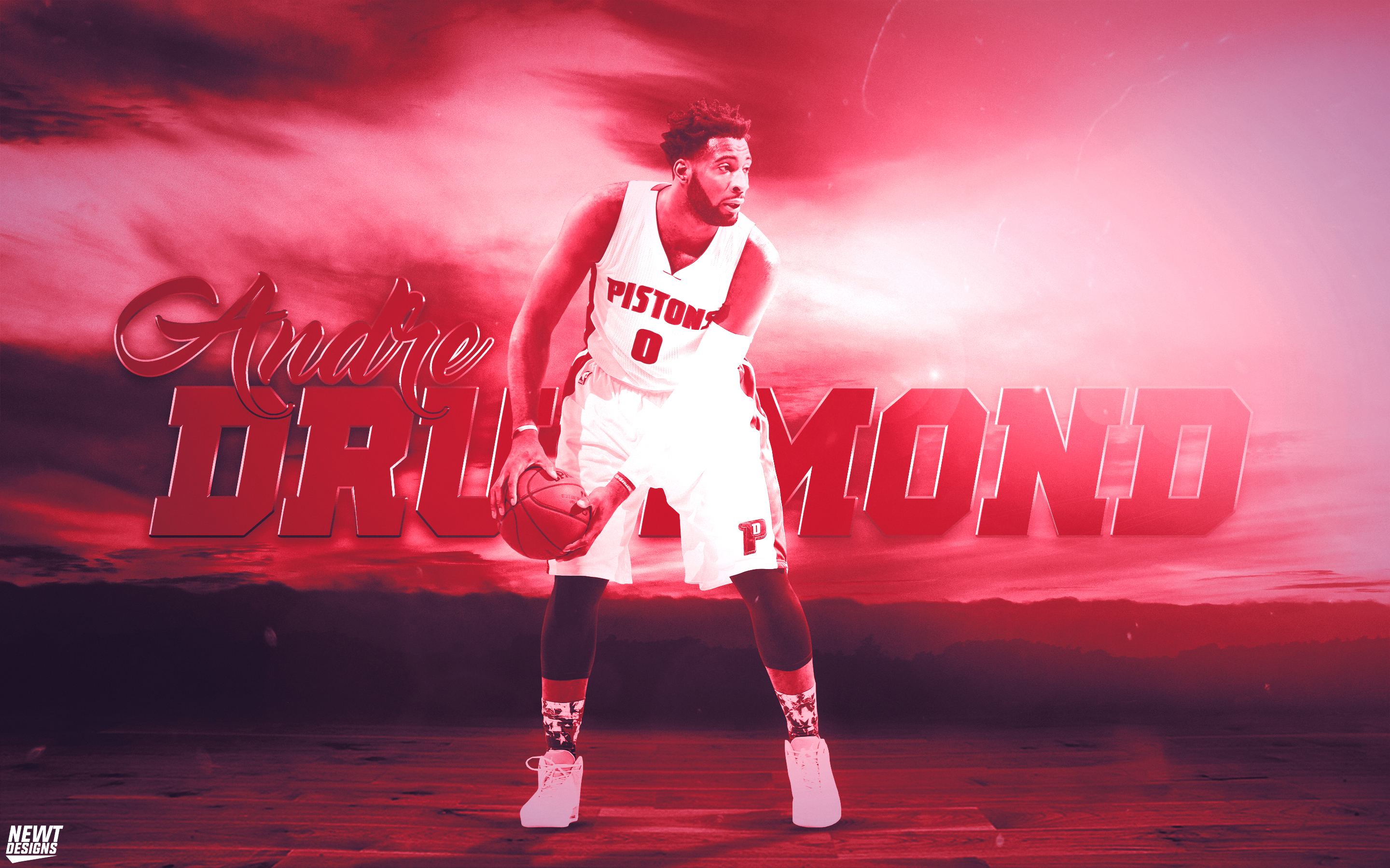 Andre drummond wallpaper by newtdesigns on