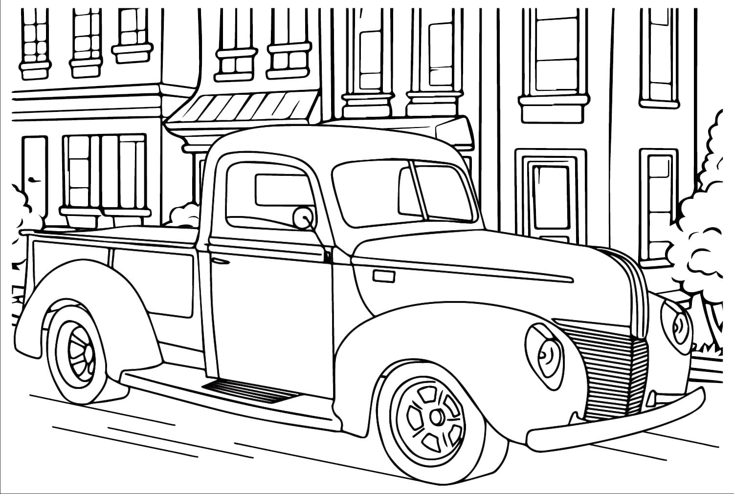 Ford coloring pages