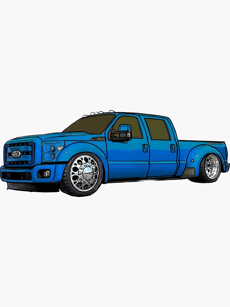 Ford f powerstroke dually sticker for sale by arseman