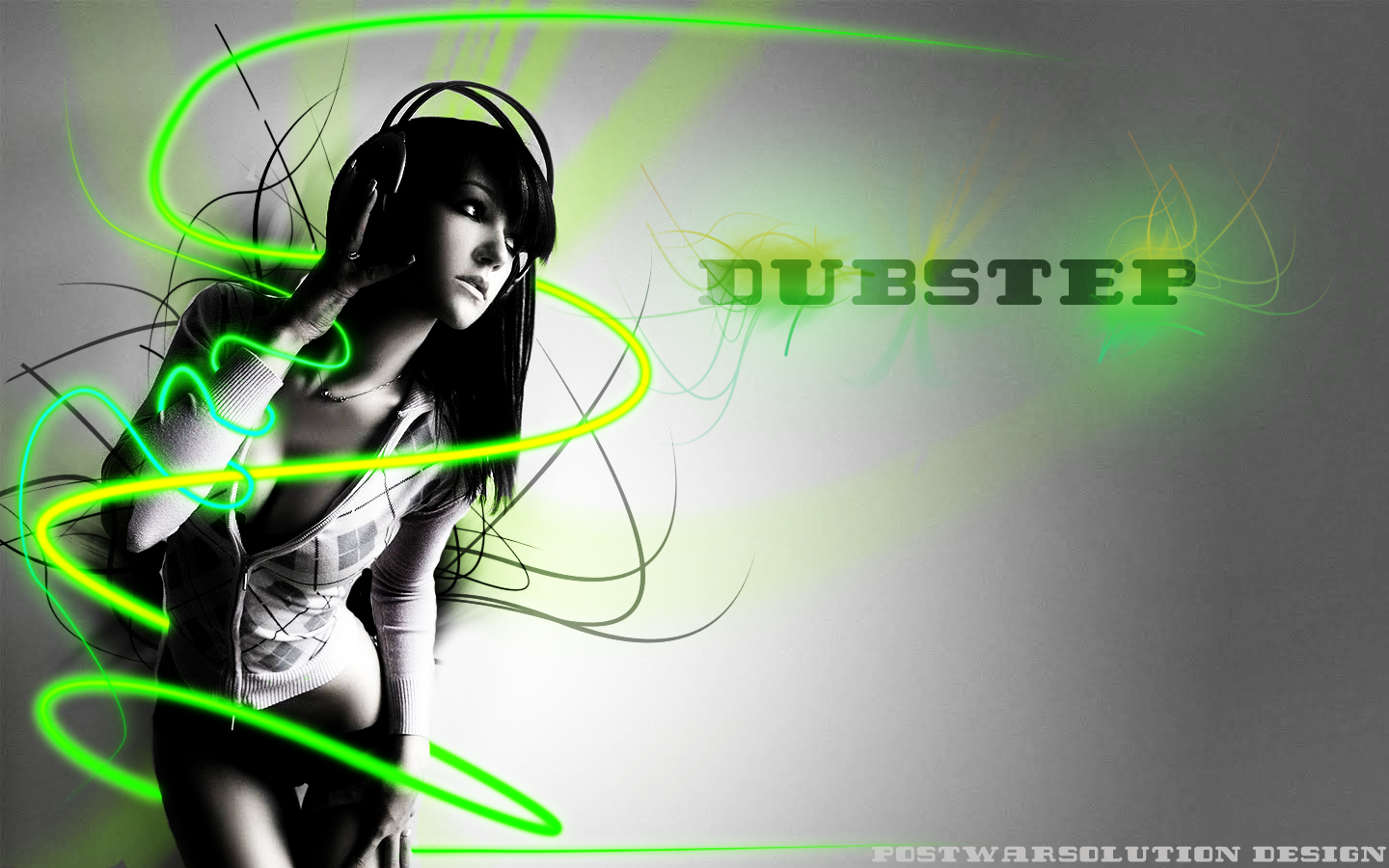 Dubstep girl by postwarsolution on