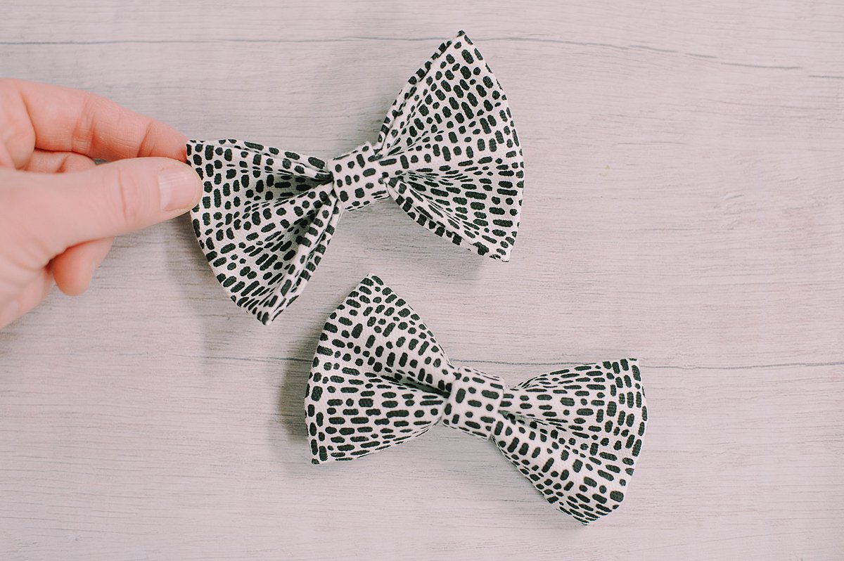 How to make a bow out of fabric