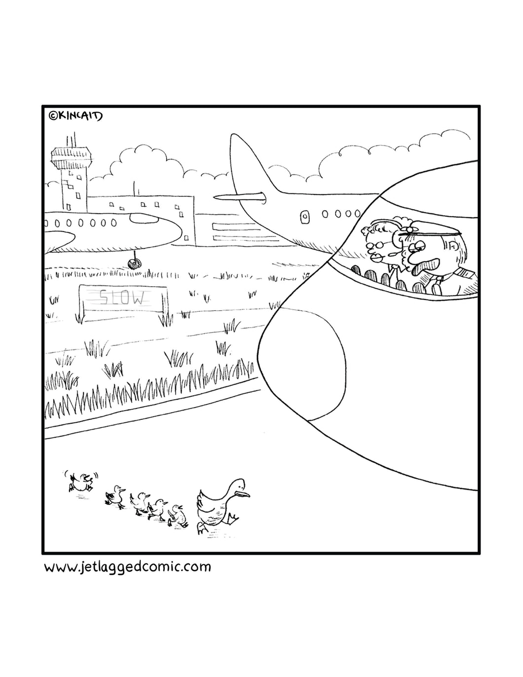 Duck crossing coloring page â jetlagged ic