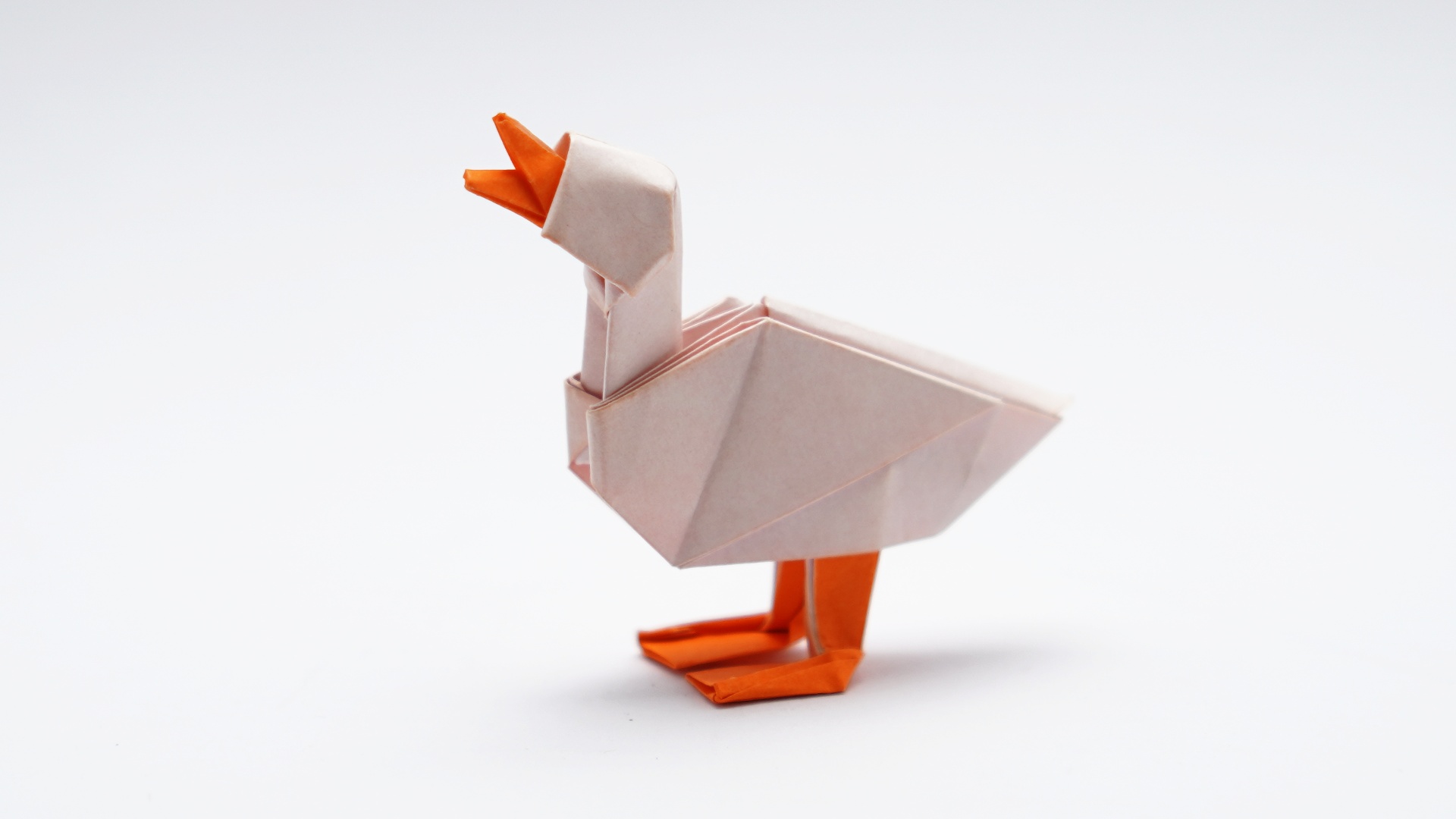 Origami duck